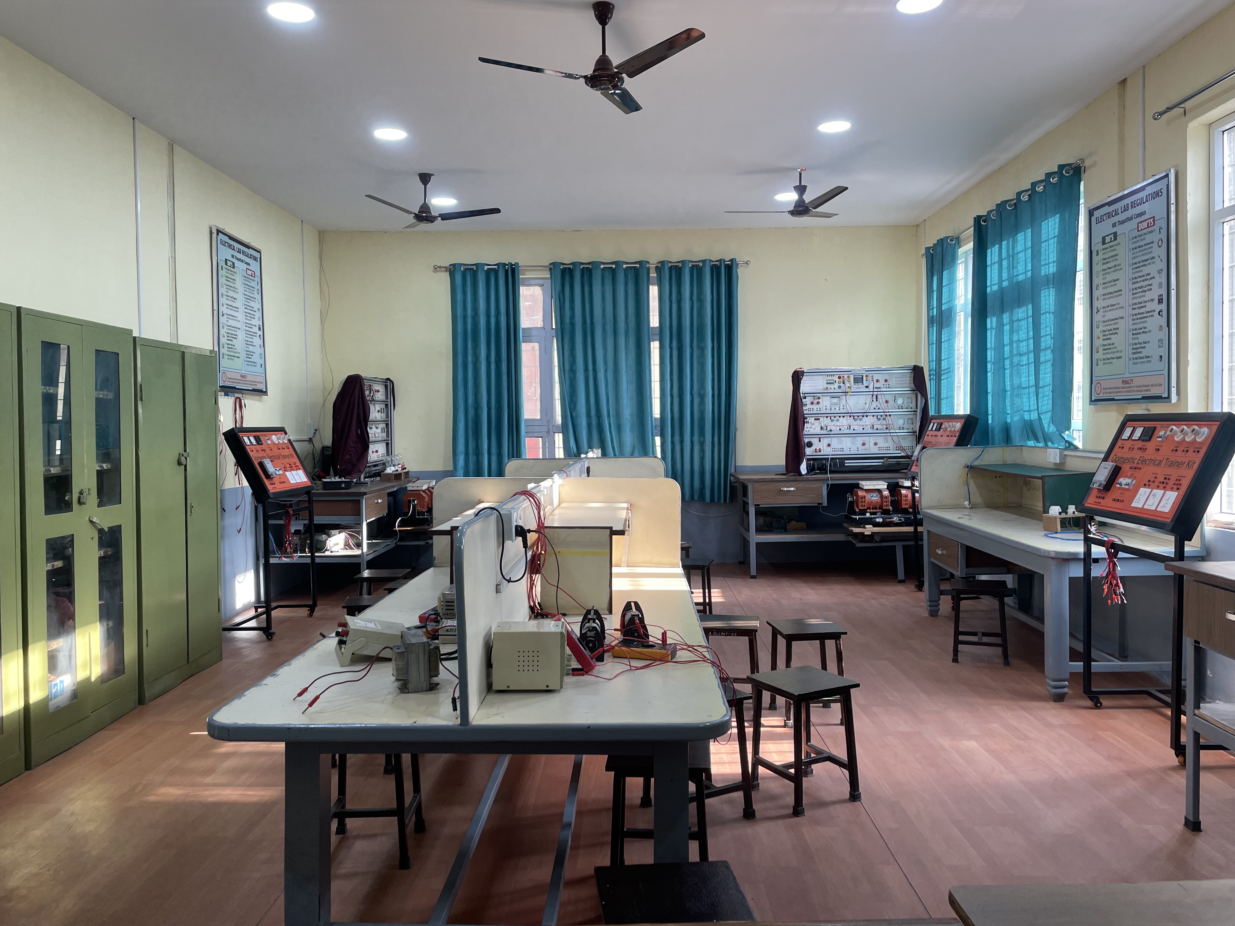 Electrical Circuits and Machine Laboratory (D-107)